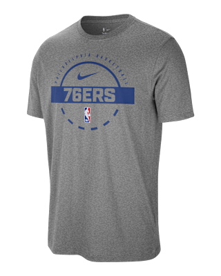 Nike Sixers バスケットボール Tシャツ Lサイズ グレー Philadelphia 76ers Men's Nike NBA Practice T-Shirt. Nike.com